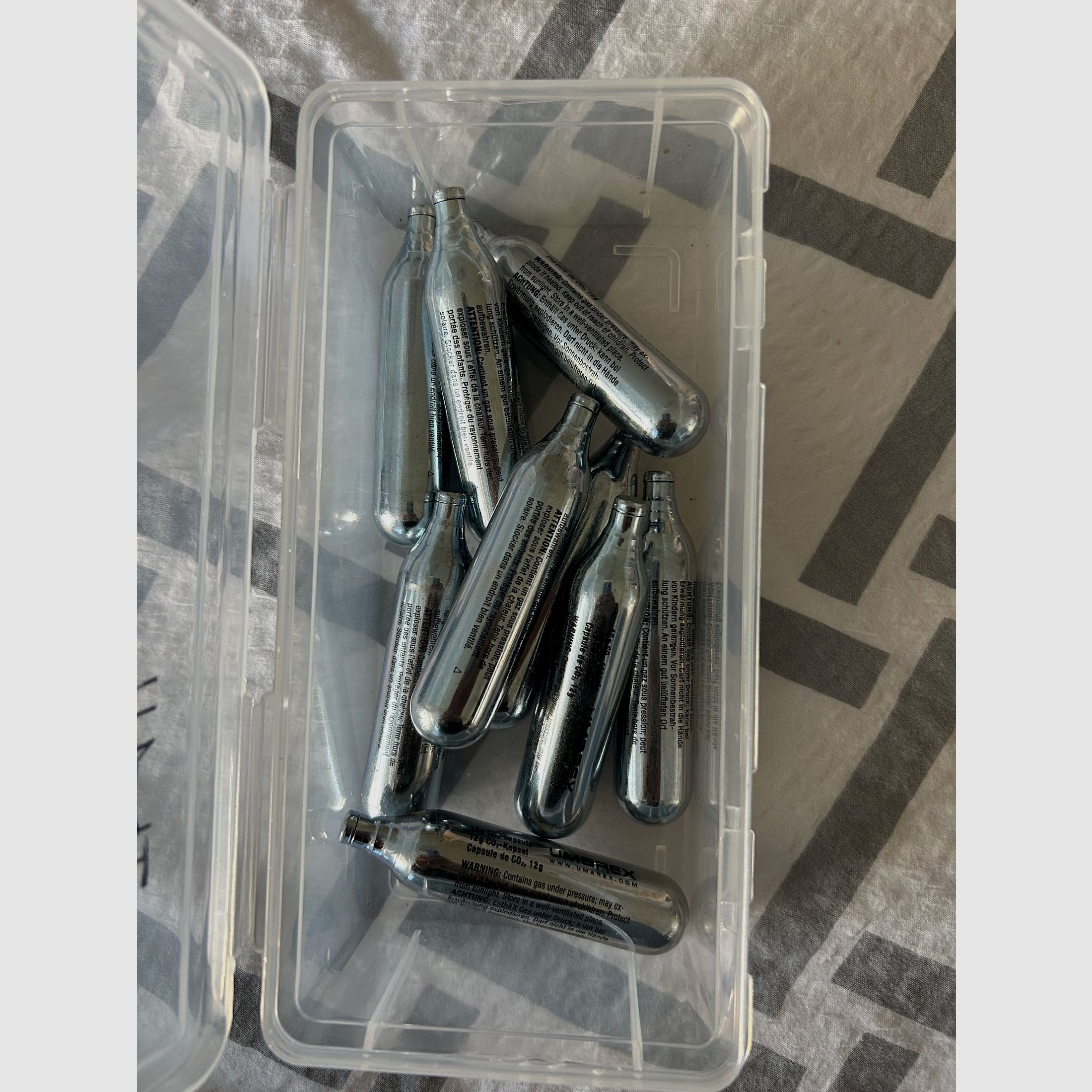 co2 kapseln umarex für gasdruckwaffen (9x)