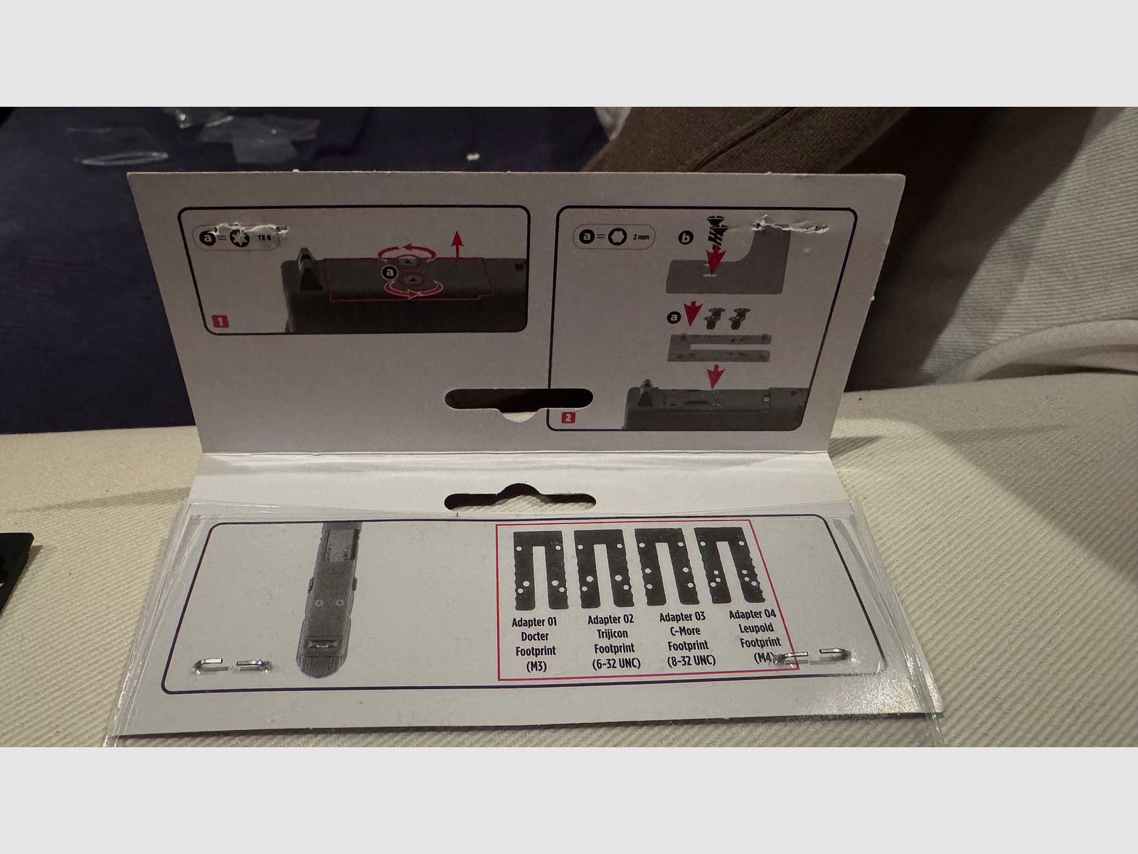 UMAREX Placas adaptadoras para Glock MOS Airsoft