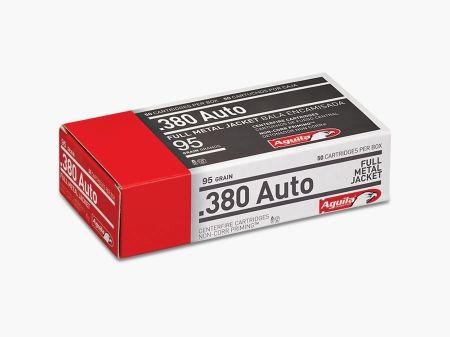 Aguila Standard .380 ACP 95GR FMJ 50 cartridges