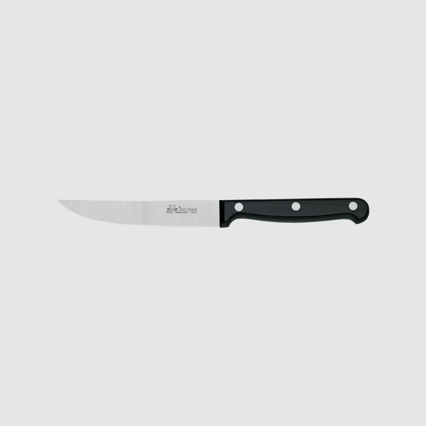 Due Cigni - Steakmesser Serie "klassisch" mit glatter Klinge