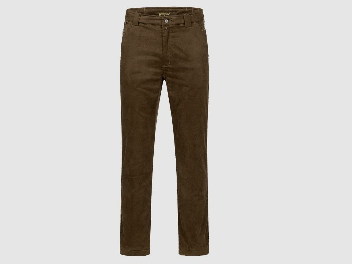 Pantaloni in suede Blaser Marlon