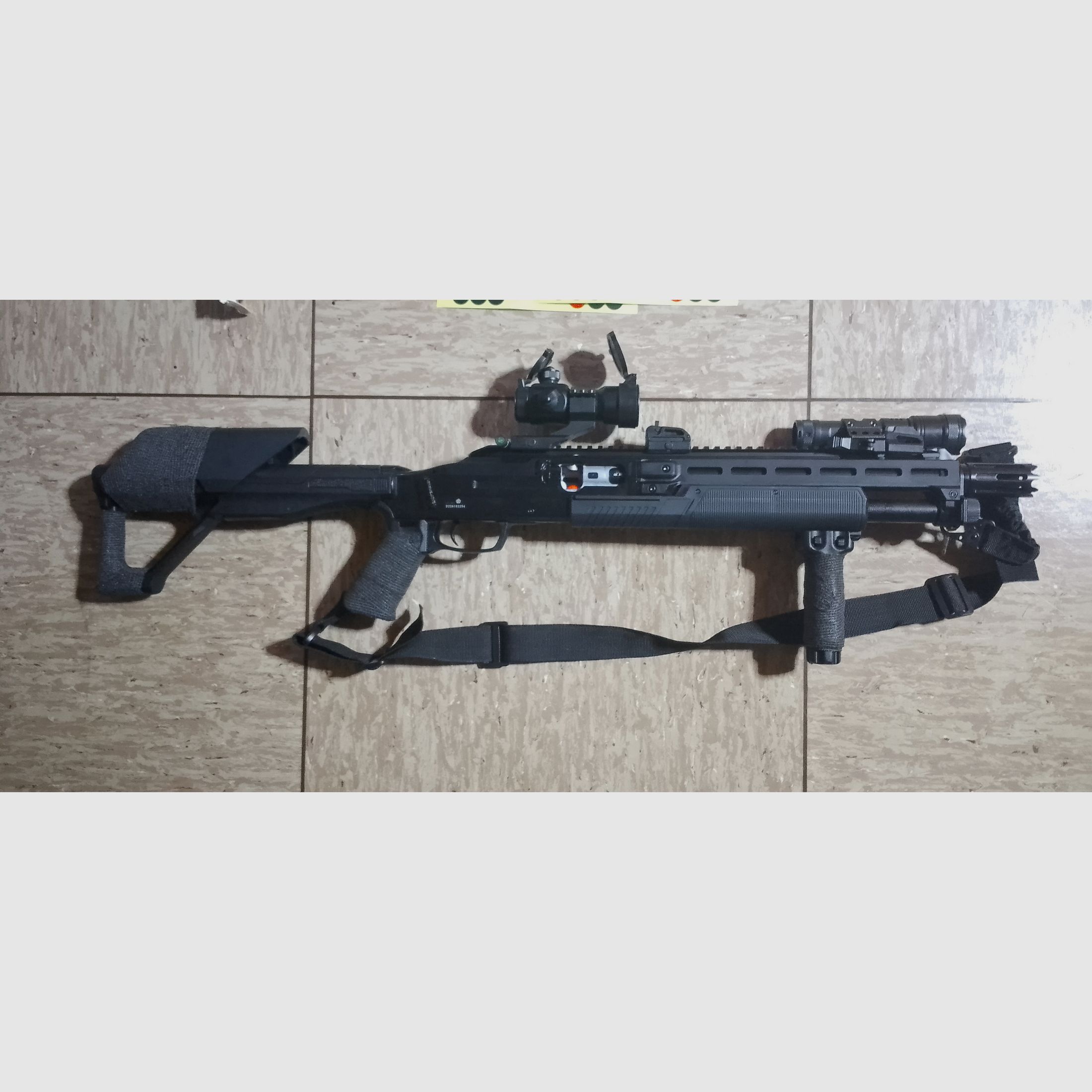 T4E RAM Shotgun Hdx68 Set Pumpgun cal .68 Zielfernrohr Tragegurt Paintballs Kit neuwertig