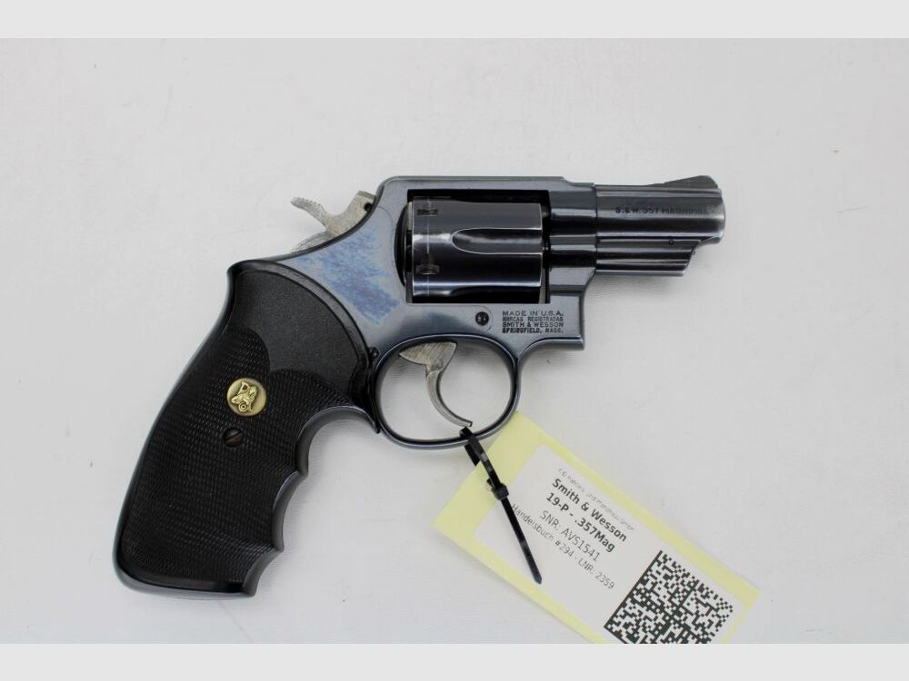Revolver Smith & Wesson 19-P (Portugal) 2,5" .357Mag