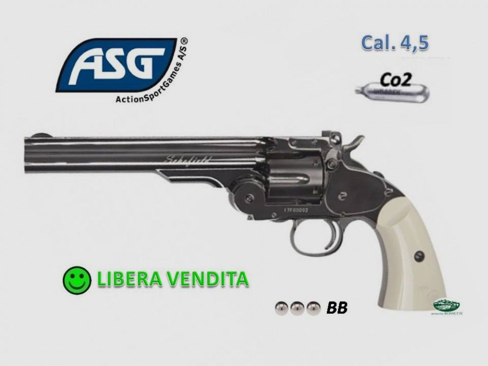 ASG Schofield 6 inox CO2 Kal. 4,5