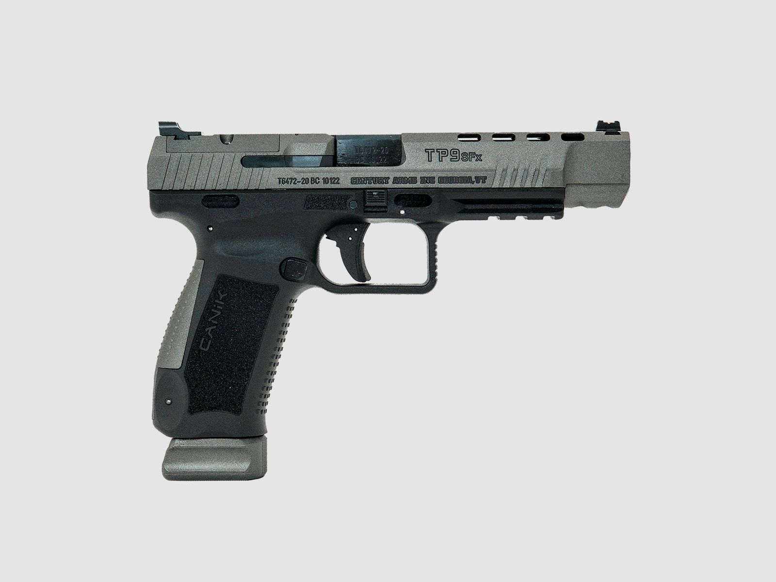PISTOLE – CANIK – TP9SFx MOD2 TUNGSTEN GREY | 9×19, image 1 sur 3