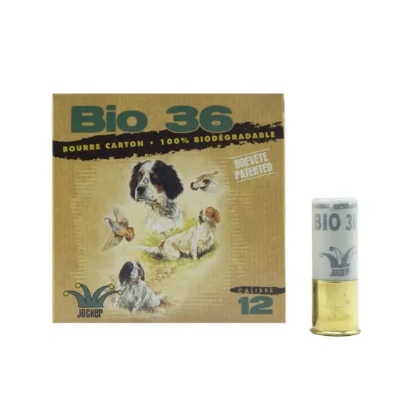 Jagdpatronen Jocker Bio Bleischrot 36 Kaliber 12/70