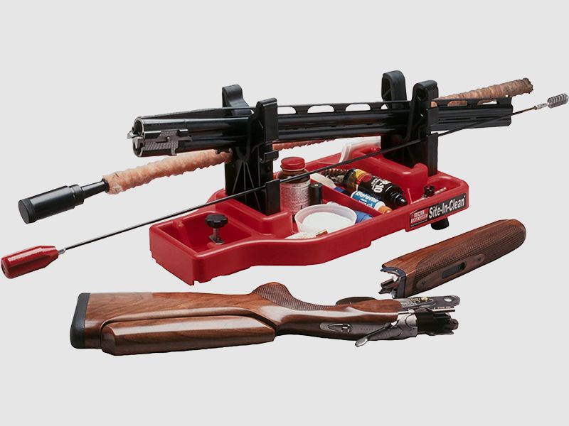 MTM Reinigungs- & Schießauflage mit Transportkoffer SNCC-30 rot