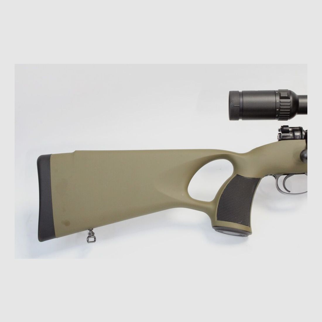 Mauser 98 mit Lochschaft und 2-12x50