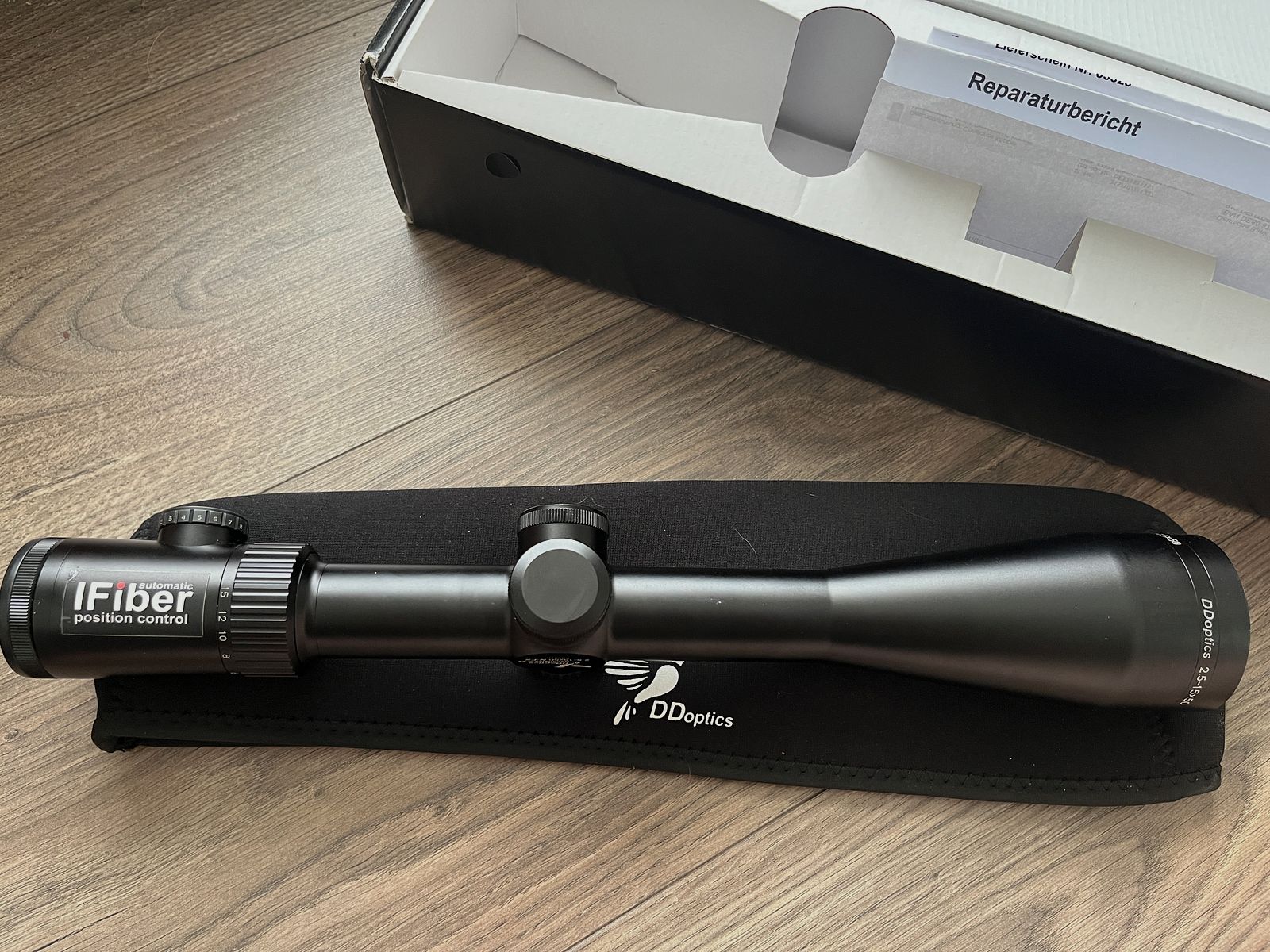 DDoptics Nighteagle V6 2.5-15x50 Gen 3 iFiber (NFX) – tested by DDoptics (06/2025)
