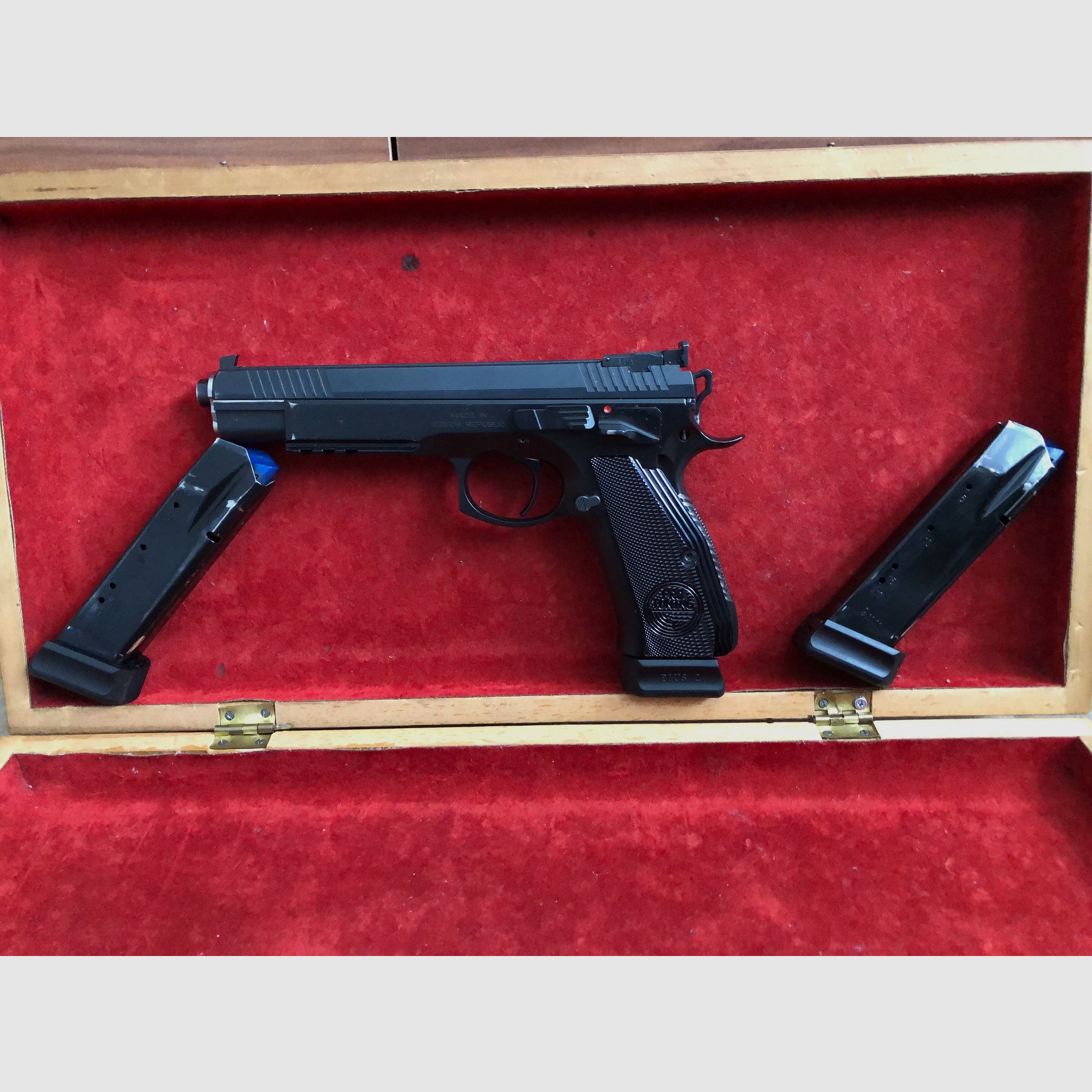 Pistol of the type CZ Taipan Pro Tuning in caliber 9 mm Luger