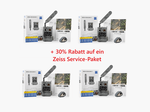 Zeiss Secacam 3 Wildkamera Aktions-Paket