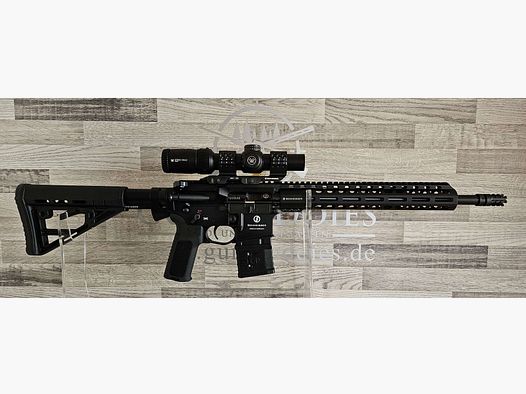 Schmeisser AR15 M4FL 14.5" Black Cal. .223Rem with Vortex Strike Eagle - New merchandise from specialist retail