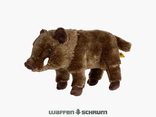 AKAH Plüschtier Wildschwein 30cm stehend