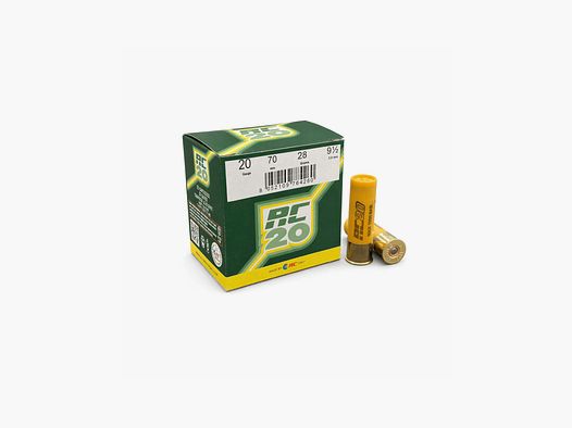 Patronen RC 20 Type 3 28 HP Kal. 20/70 28 g lood 9 en ½