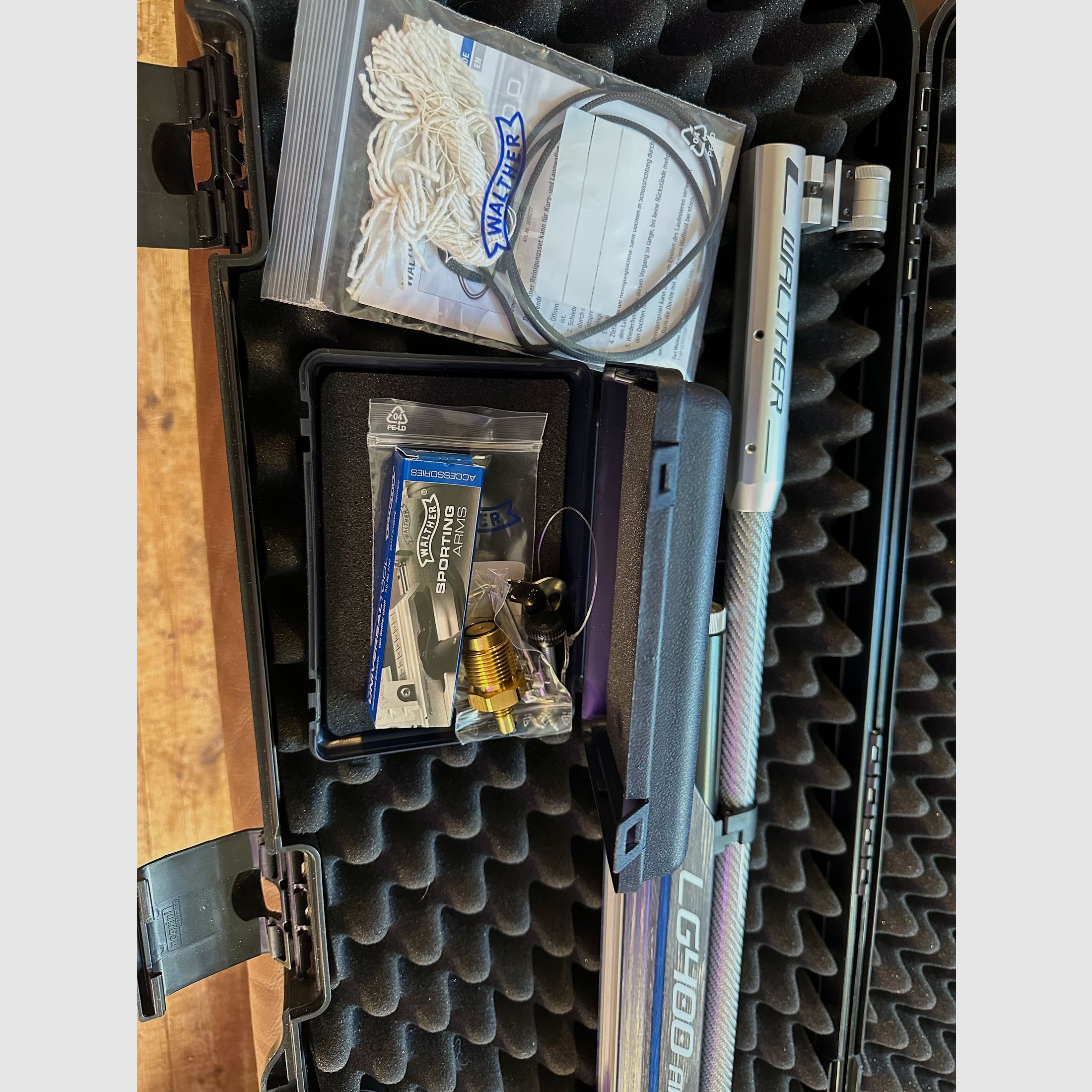 Walther LG400-E ANATOMIC E détente électronique