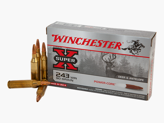 Winchester .243 Win. 5,8g/90gr PowerCore – Senza piombo