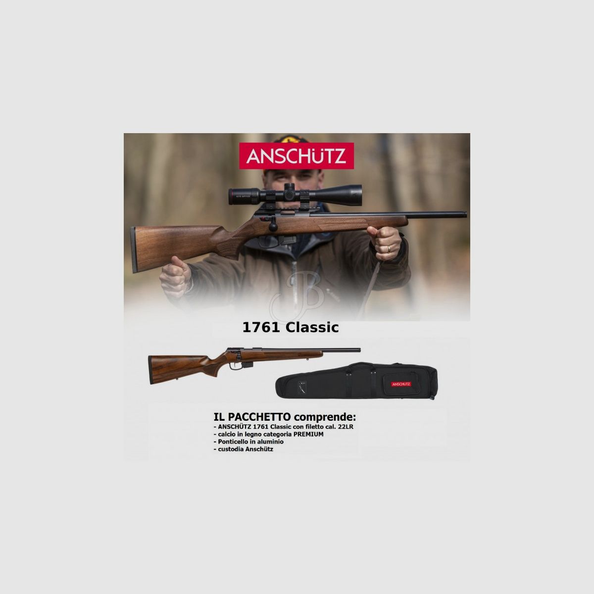 Anschutz 1761-D cal. 22 LR, image 2 of 2