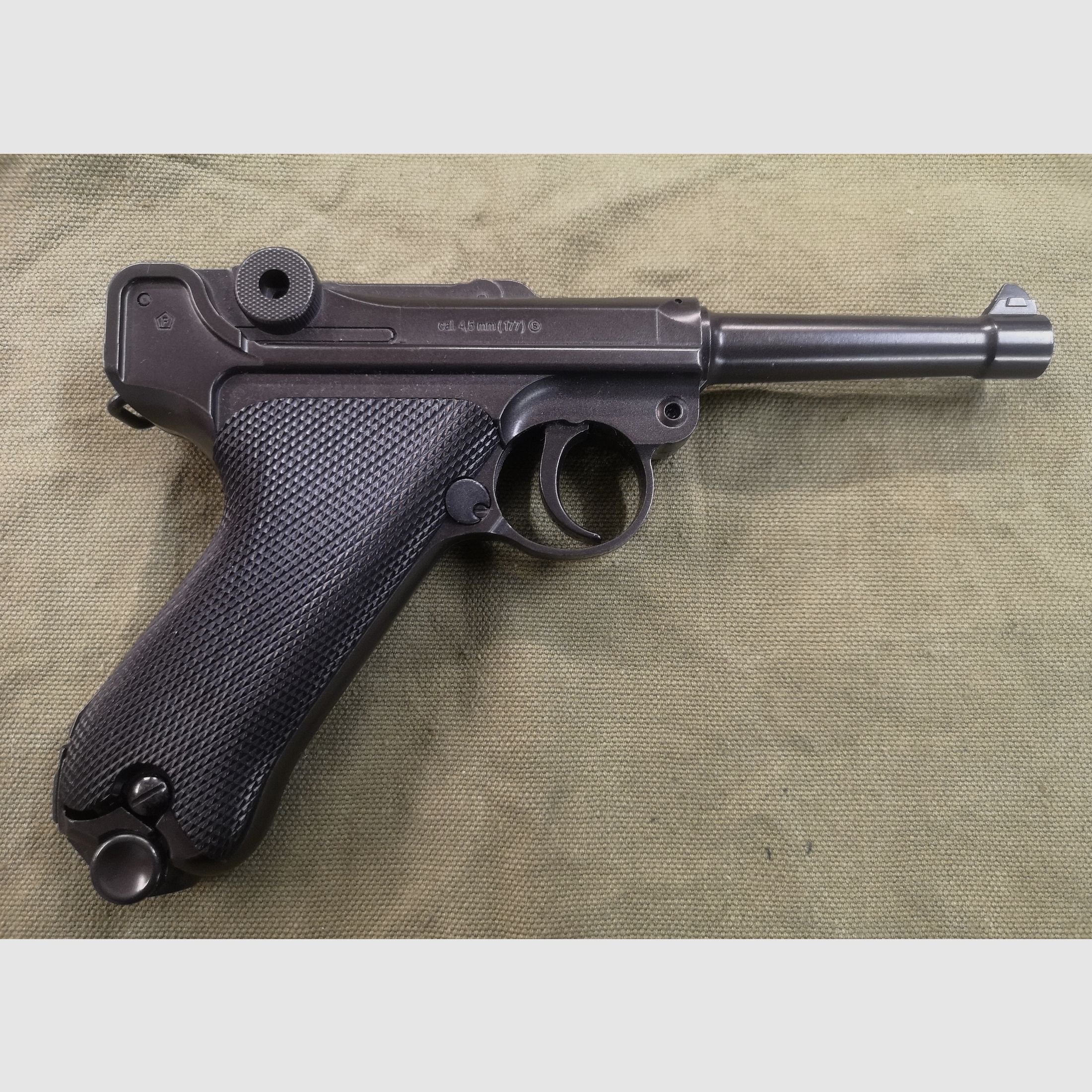 Luger 08 Air Gun Legends Ganzmetall