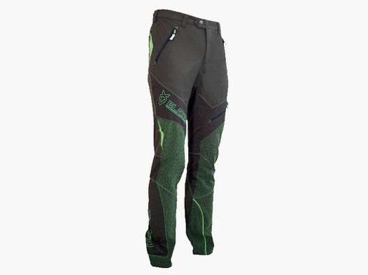 Pantalone strech verde fluo