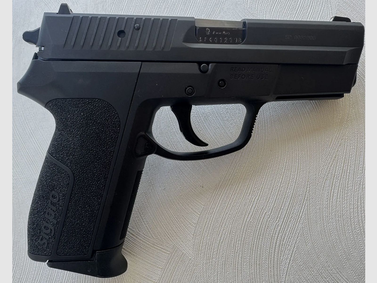 SIG SP 2009, Kaliber 9 mm Luger