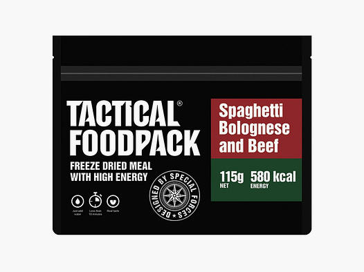 Tactical Foodpack Main Course Bolognese with Beef