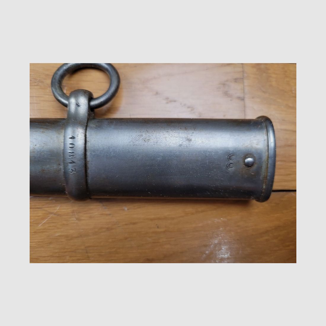 Seltenes Dragonersäbel Mod 1882 – Châtellerault Juli 1886 – Mono-Nummer – Gutes Futteral – Sehr schöne Waffe - TBE insgesamt, Bild 16 von 19