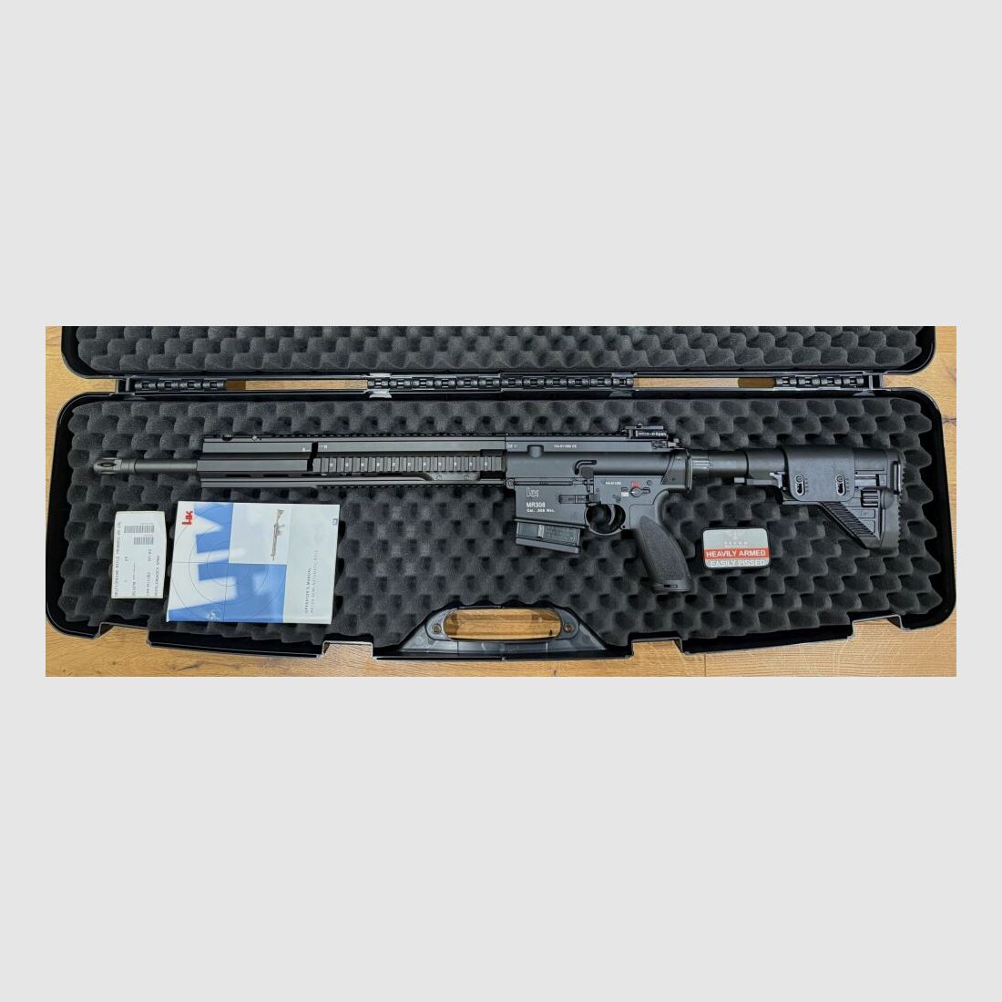 Heckler i Koch MR308 A3-28 w wyglądzie G28 - czarny - 20"