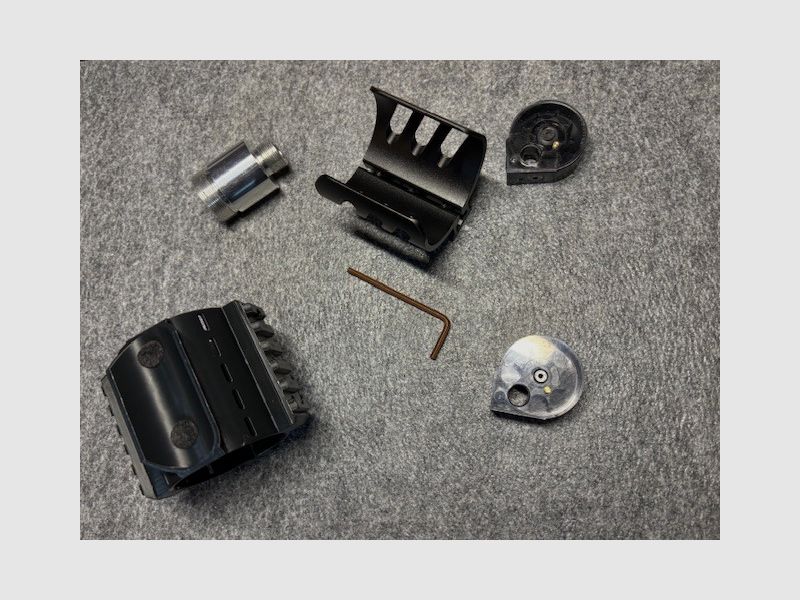 HP Max Mk1 und Mk2 - Einzelteile & Zubehör & Red Dot  (u.a. Red Dot Visier Feyachi RDS) - kostenfrei abzugeben gegen Spende - VB 10 - 30€
