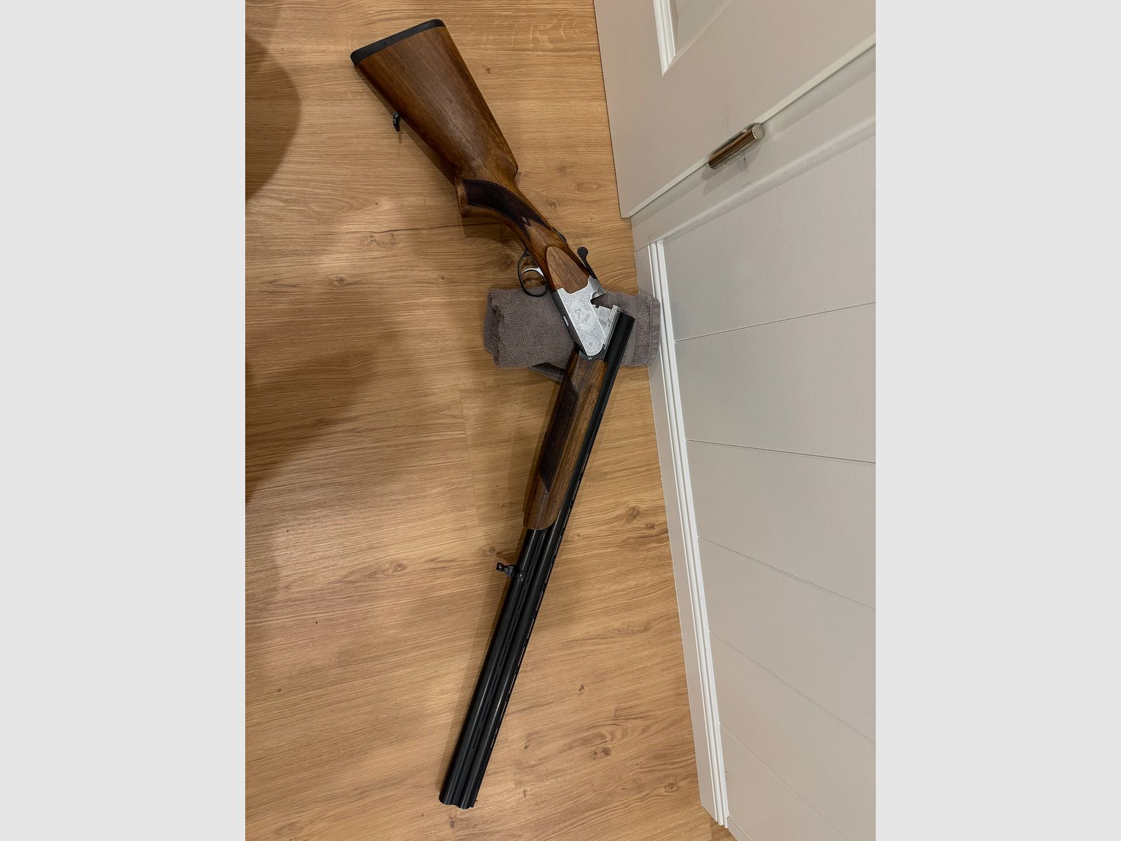 Double-barreled shotgun 12/76 "Forest Favorite" – adapted stock (up to 1.75 m)