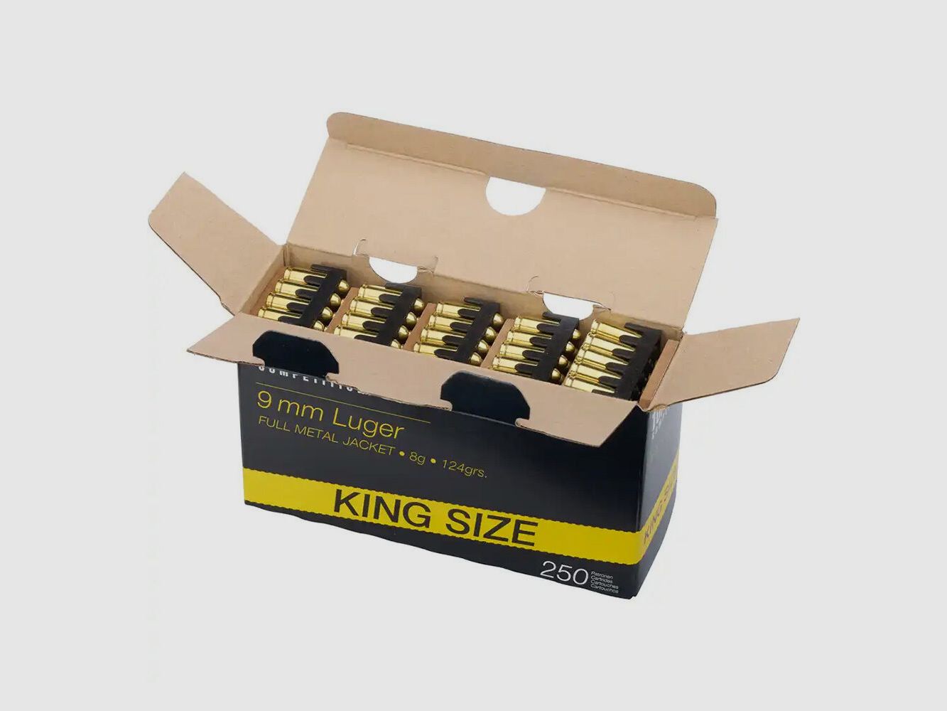 TopShot Competition Competition FMJ 124grs 250 pcs 9 mm Luger