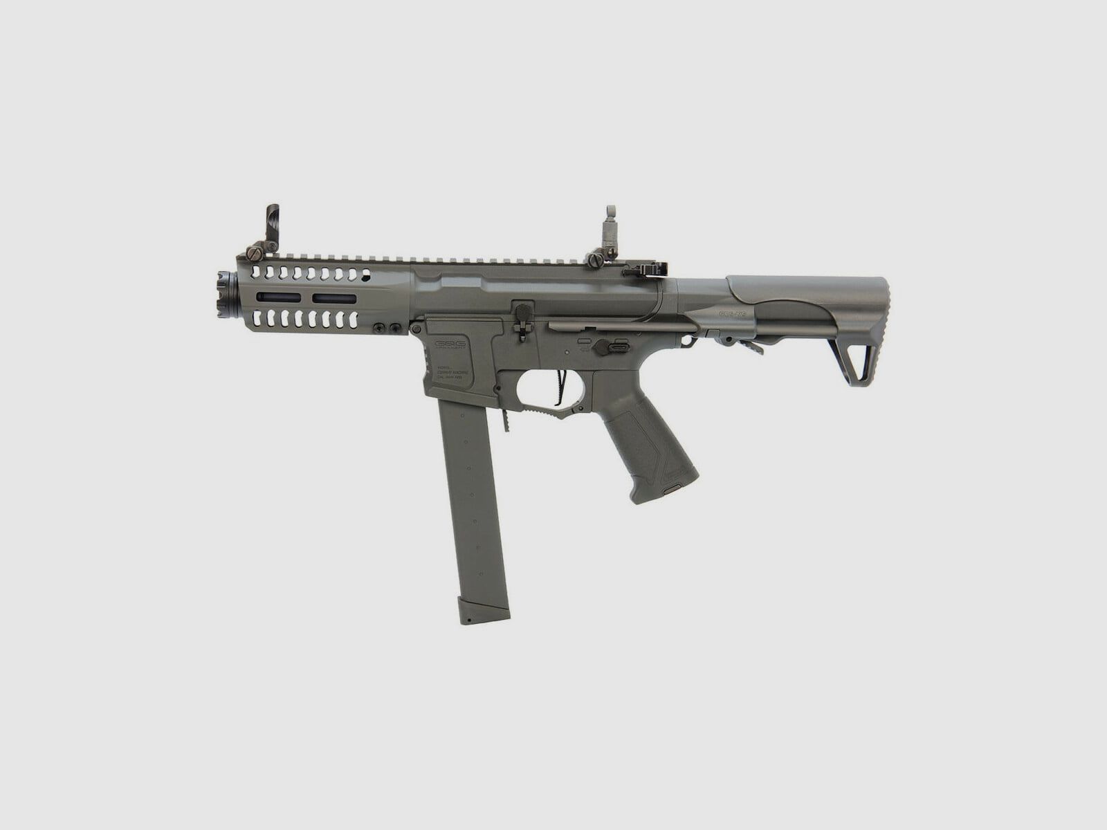G&G ARP 9 met ETU in Battleship Grey Airsoft Vrij vanaf 18 - S-AEG -F-, afbeelding 1 van 3