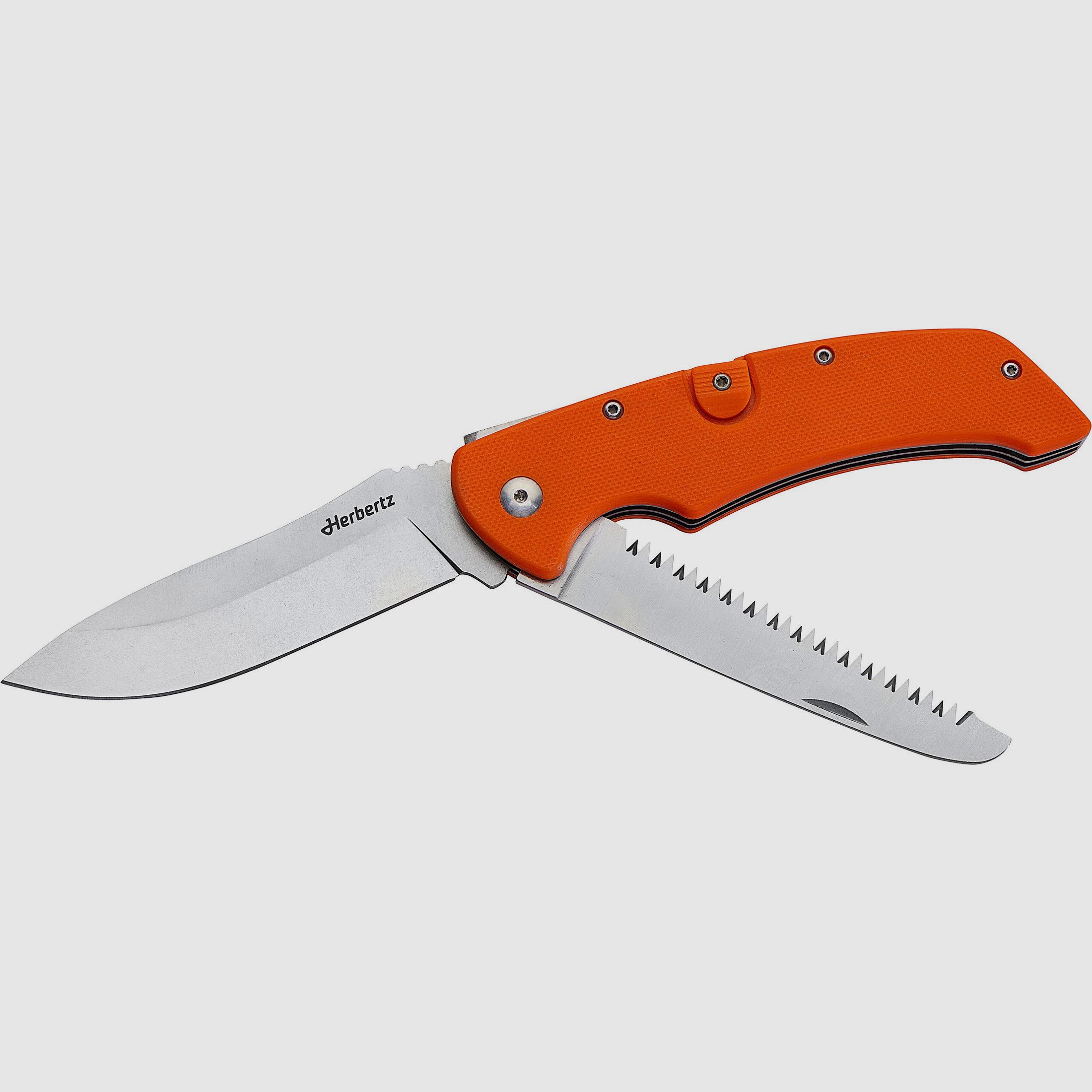 Herbertz pocket knife 2-piece with bone and wood saw