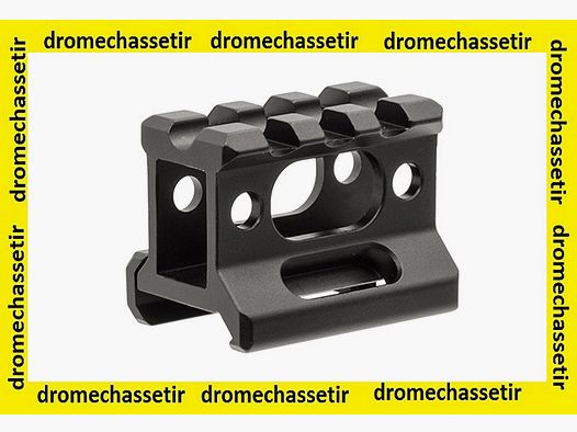high Picatinny riser (1") UTG for Picatinny rail, black