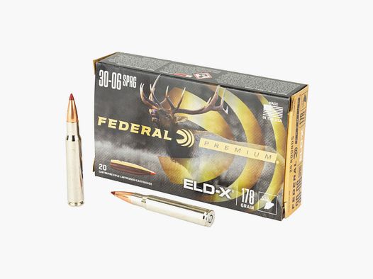 Federal Premium Cal. 30-06 SPRG 178gr ELD-X