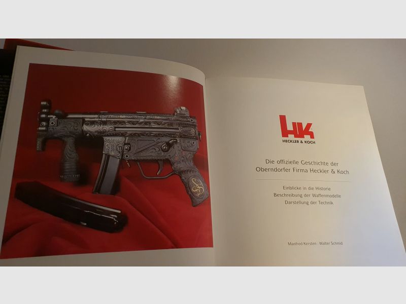 Die offizielle Geschichte der Firma Heckler & Koch # Handsigniertes Buch 1. Auflage