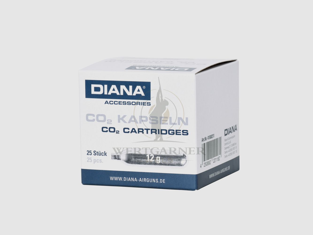 Diana 12g Co2-Kapseln 25 Stück