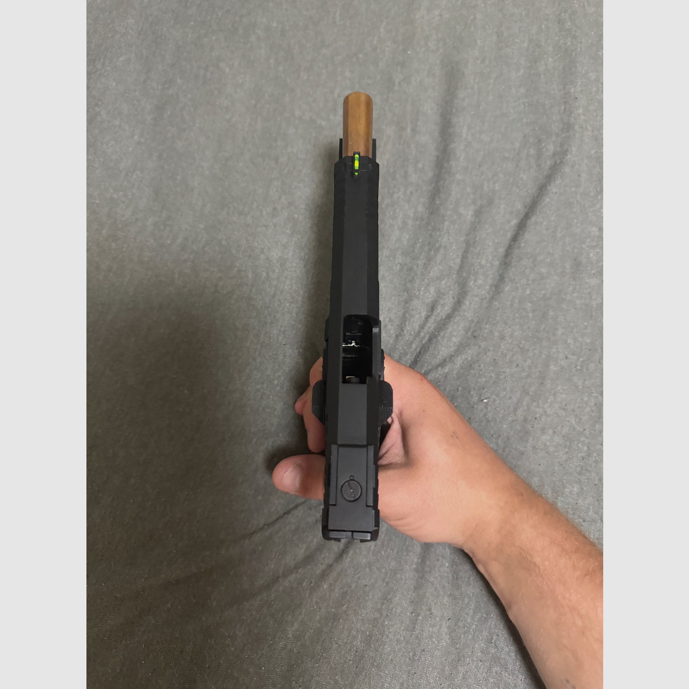 ASG / STI International Combat Master 2011 JW3 Airsoftpistole Vollmetall CO2BB 6mm BB schwarz