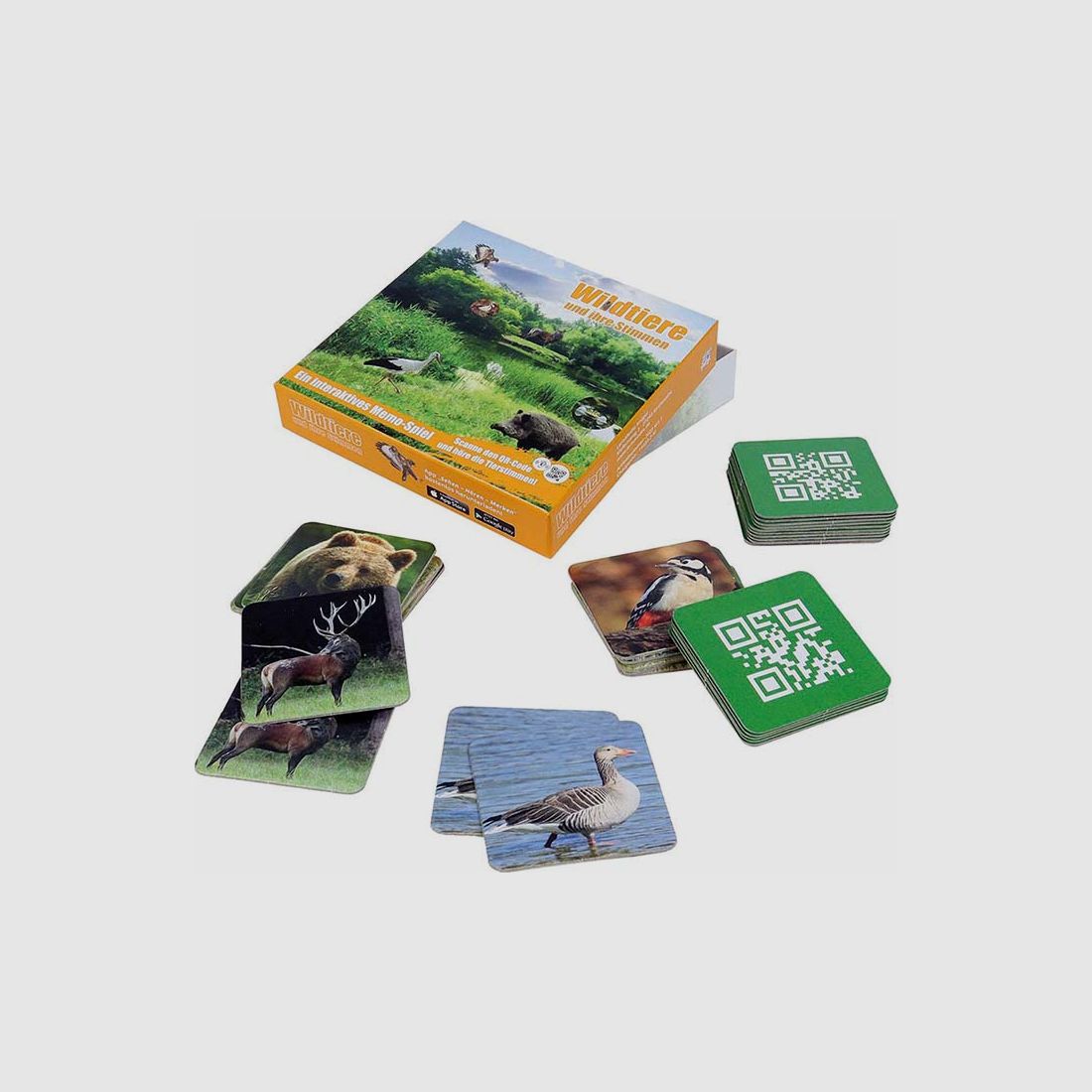 Memory – Wildtiere und ihre Stimmen