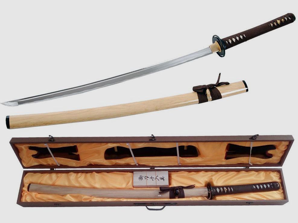 Katana Practical Negisa z pudełkiem na miecz