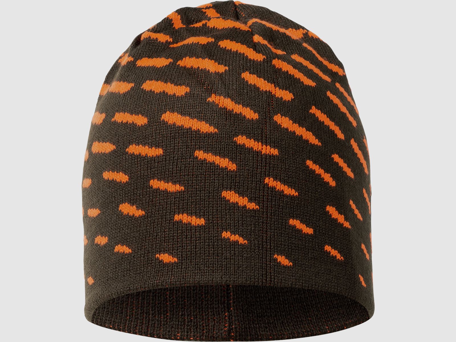 Reversible Beanie Brown ONE_SIZE