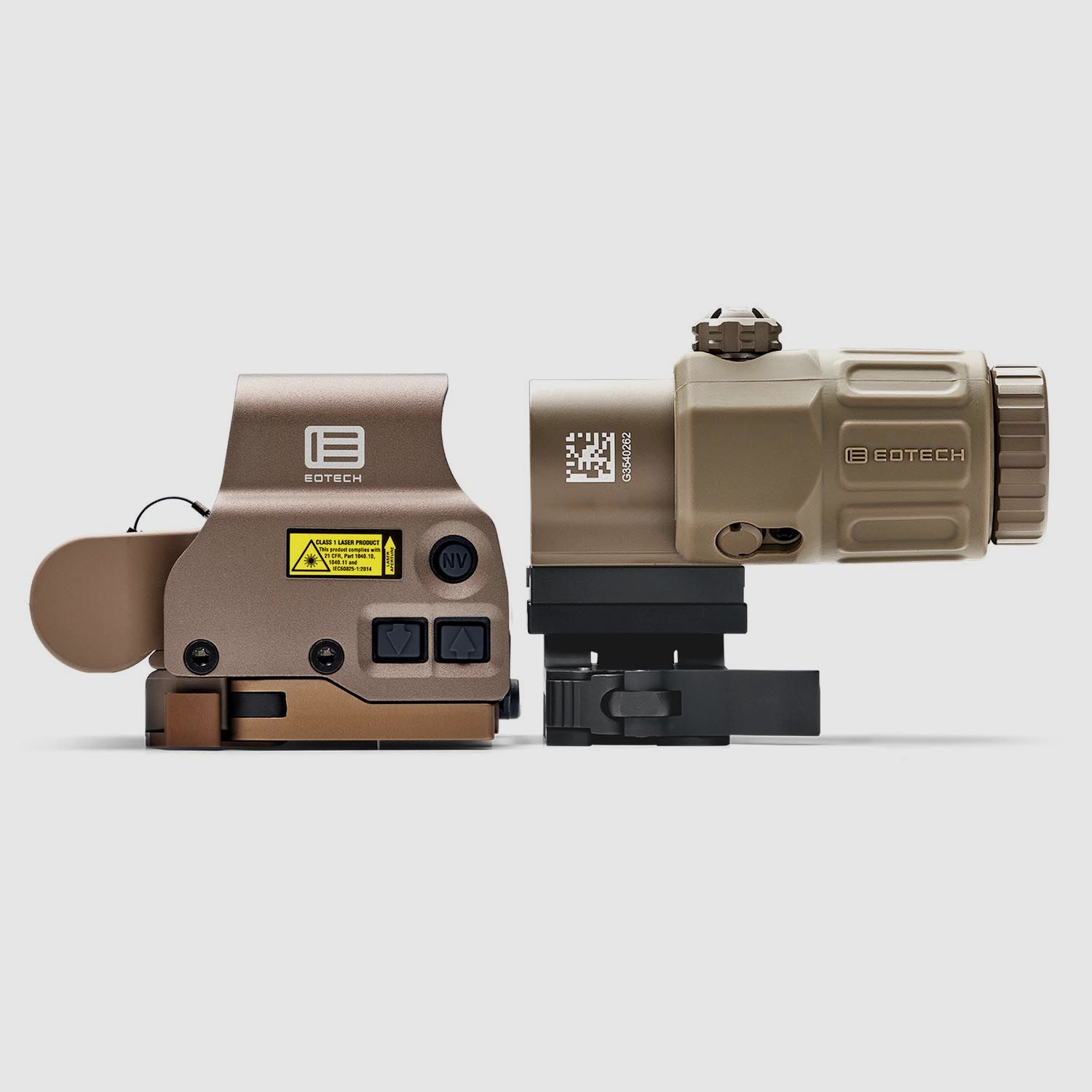 EOTECH HHS VIII TAN (EXPS3-0 + G33 3x MAGNIFIER)