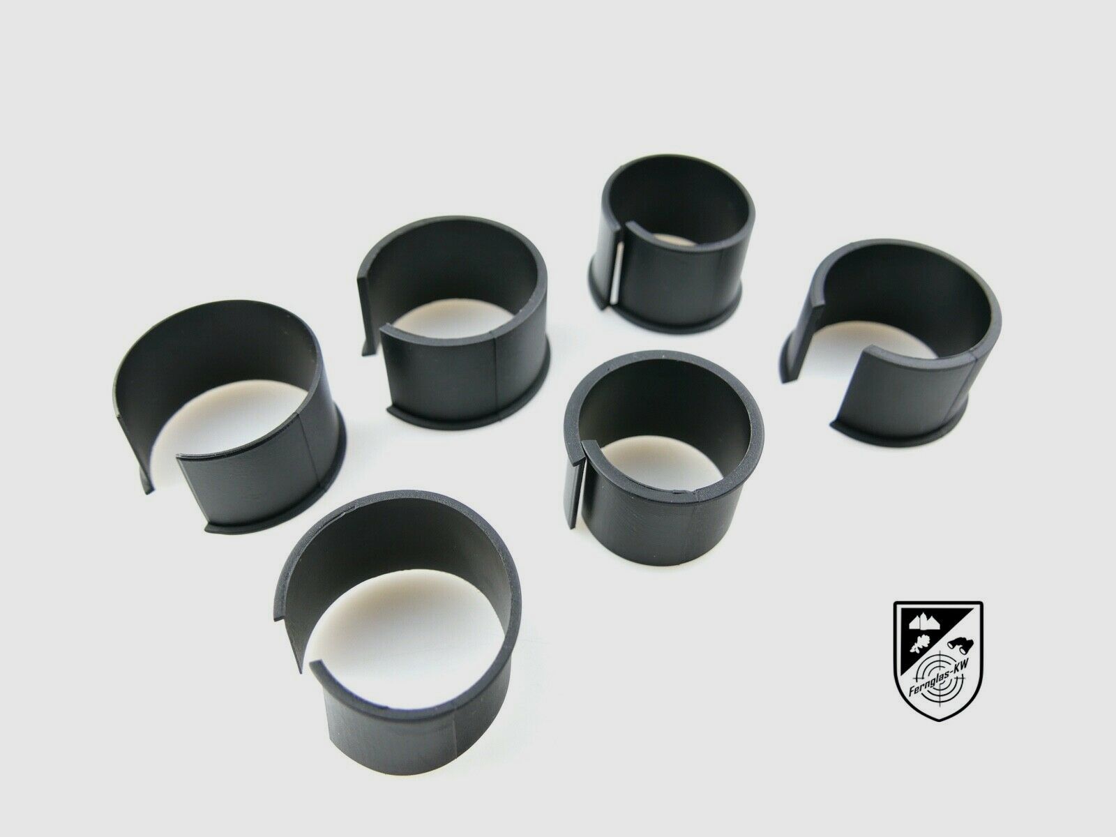 Distanzringe - Gummi 6er SET 0,5mm - 3mm für Alu Adapter