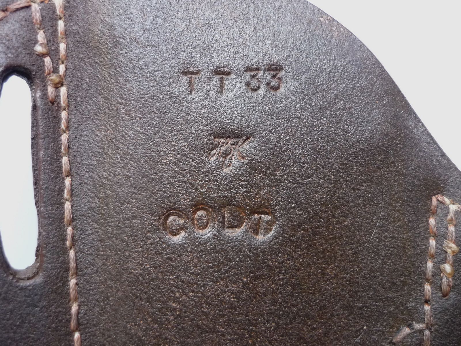 HKDesign Holster Art. Nr. 015, Pancake Holster voor Colt / TT33 - Rechtshandig