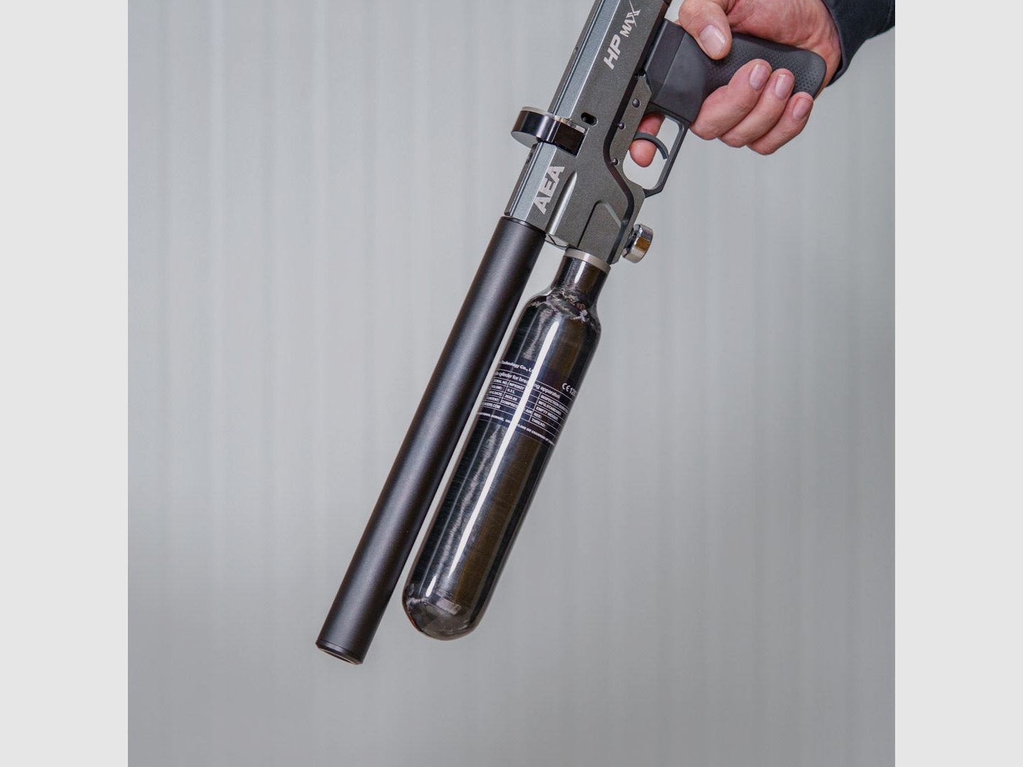 ASA Adapter oder komplett System inkl. 0,3L oder 0,37L HPA Carbon Flasche | HP MAX | Challenger | HPA System