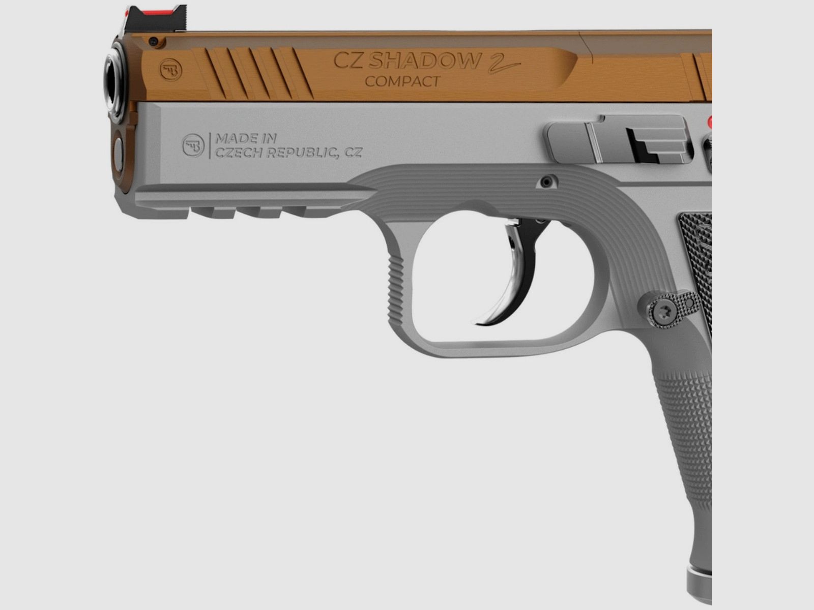 CZ Shadow 2 Compact Industrial Gold, Bild 4 von 5