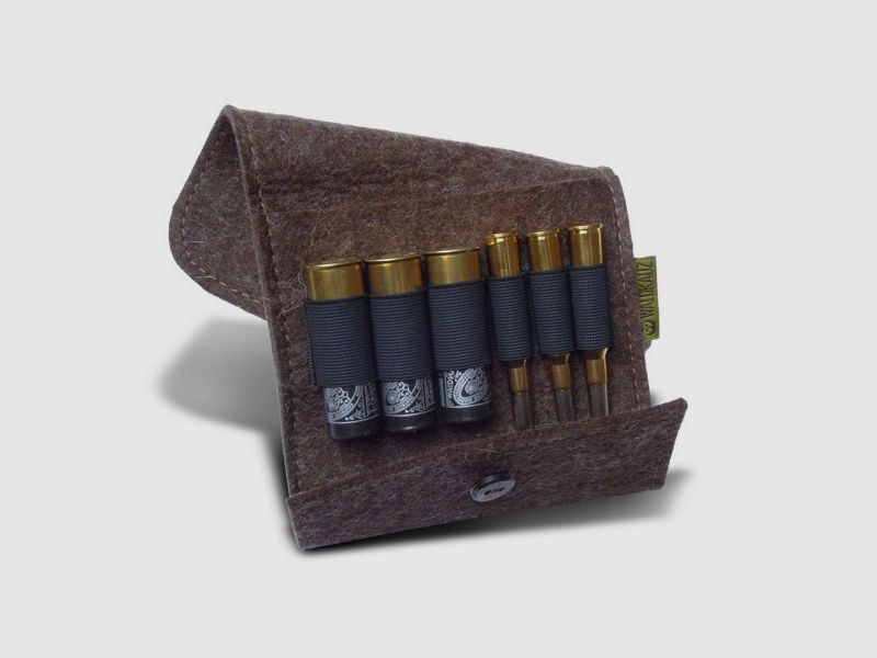 Funda de cartuchos de fieltro para rifle Búho