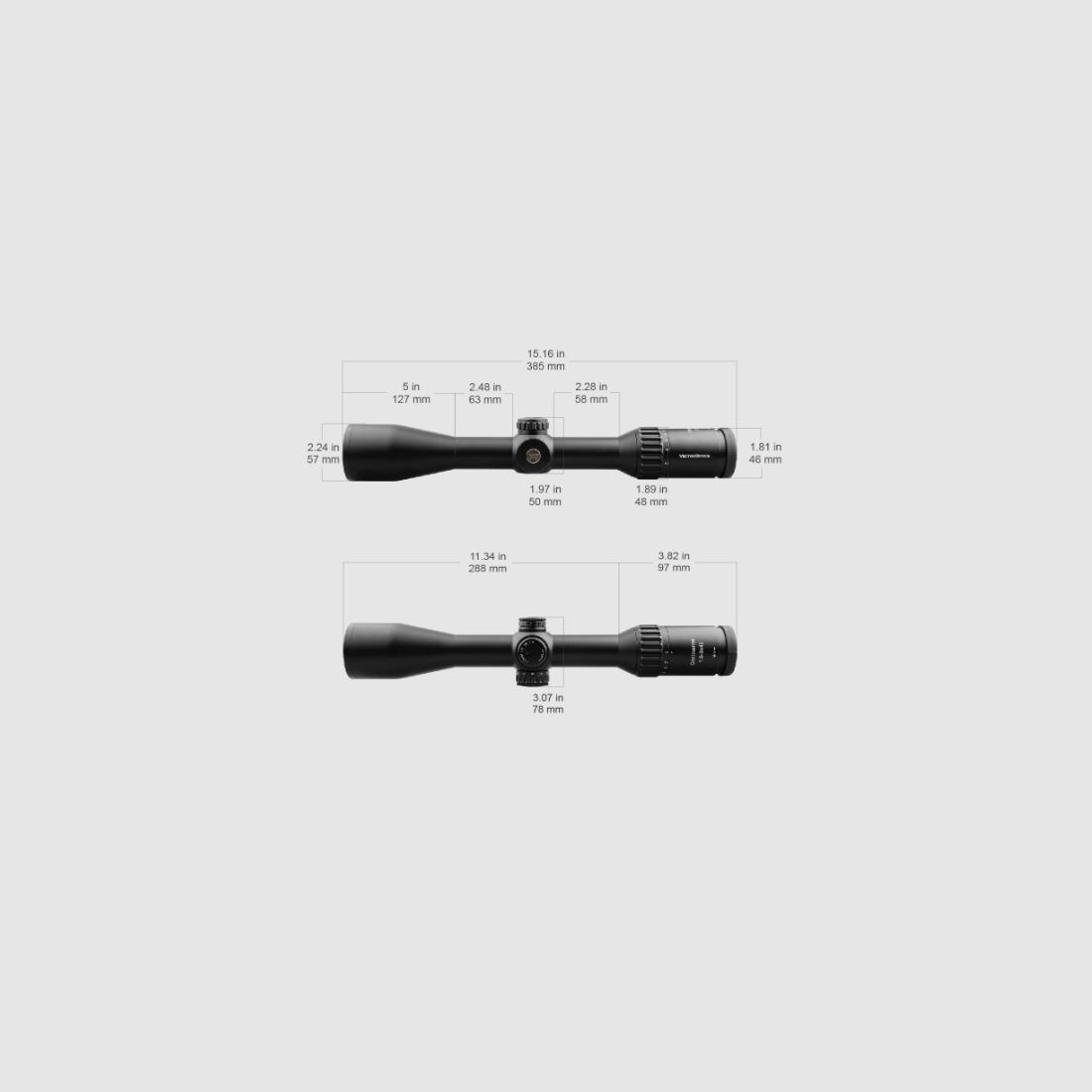 Lunette VECTOR OPTICS Continental x6 1.5-9x42 G4, image 3 sur 3