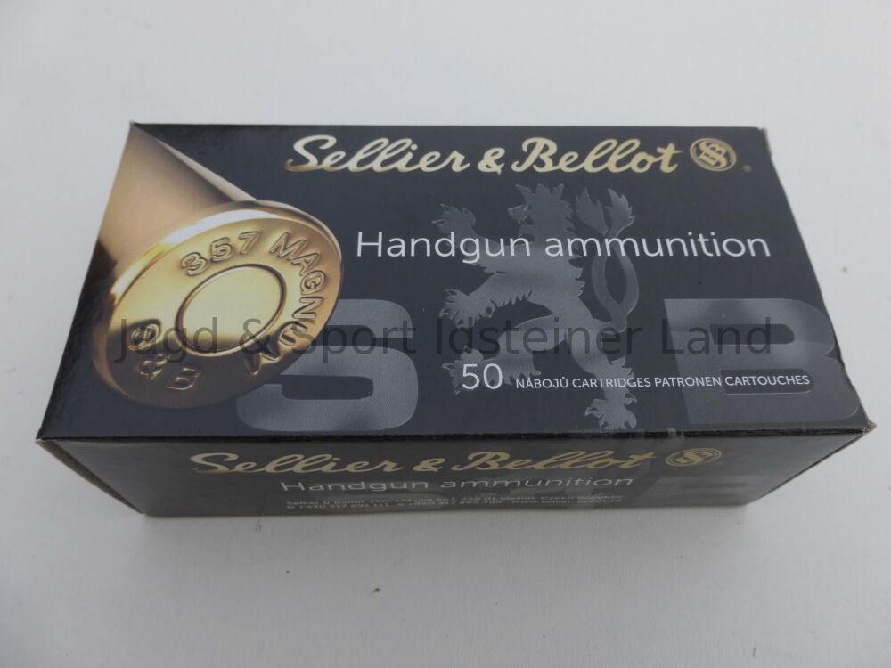 Sellier & Bellot, Cal. .357Mag FMJ, 158grs