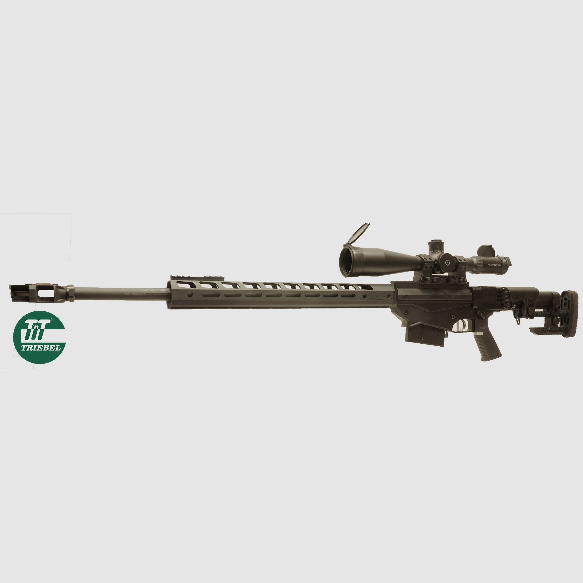 RUGER fucile a otturatore (usato) Mod. Precision Rifle con S+B PM .338LapuaMag (1B), immagine 3 di 4