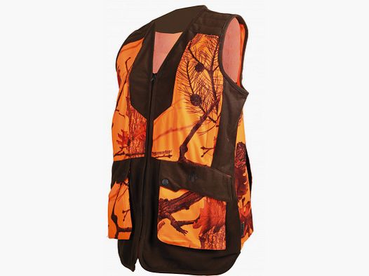 Somlys damesgilet fluo/camo